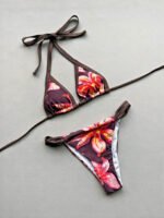 Floral in Bloom Triangle Bikini Set