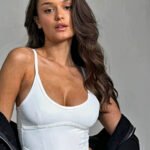 High‑Cut Seamless One‑Piece Swimsuit