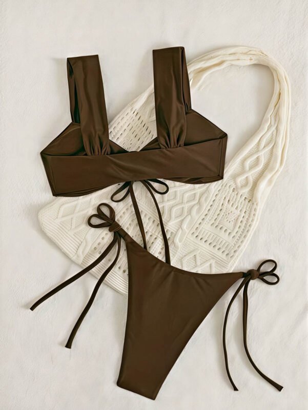 Riviera Tie-Front Bikini Set