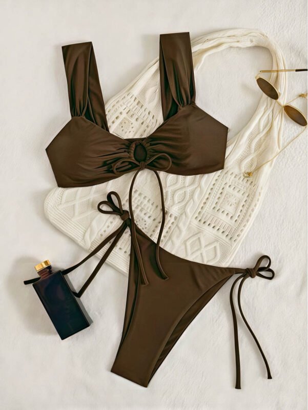Riviera Tie-Front Bikini Set